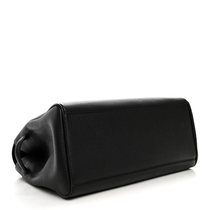 Calfskin Handbag - Black