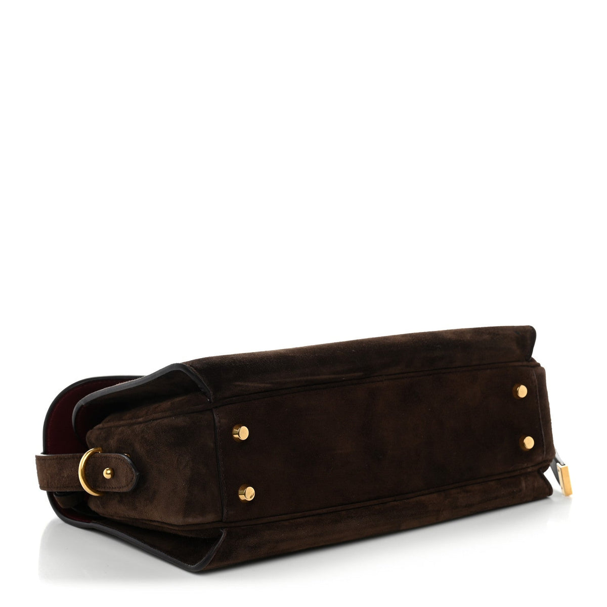 Medium Suede Shoulder Bag