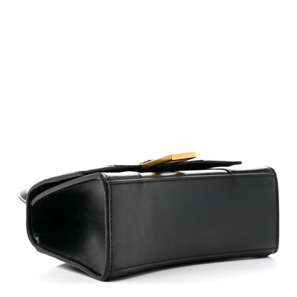 Calfskin Handbag - Black