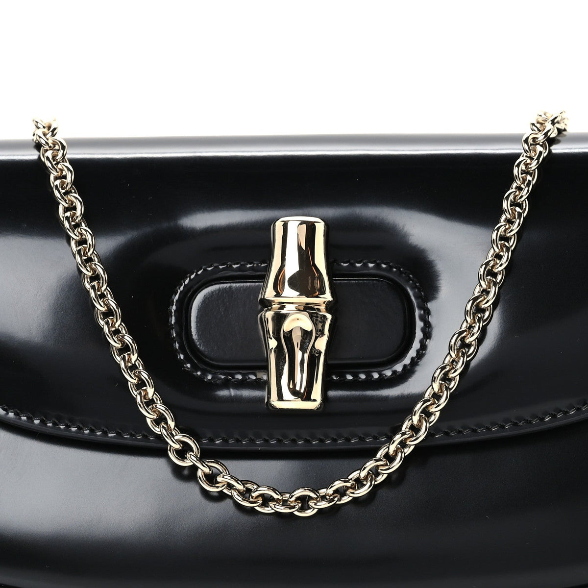 Small Calfskin Handbag - Black