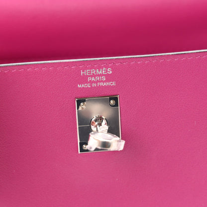Swift Kelly Retourne 25 Rose Pourpre Handbag