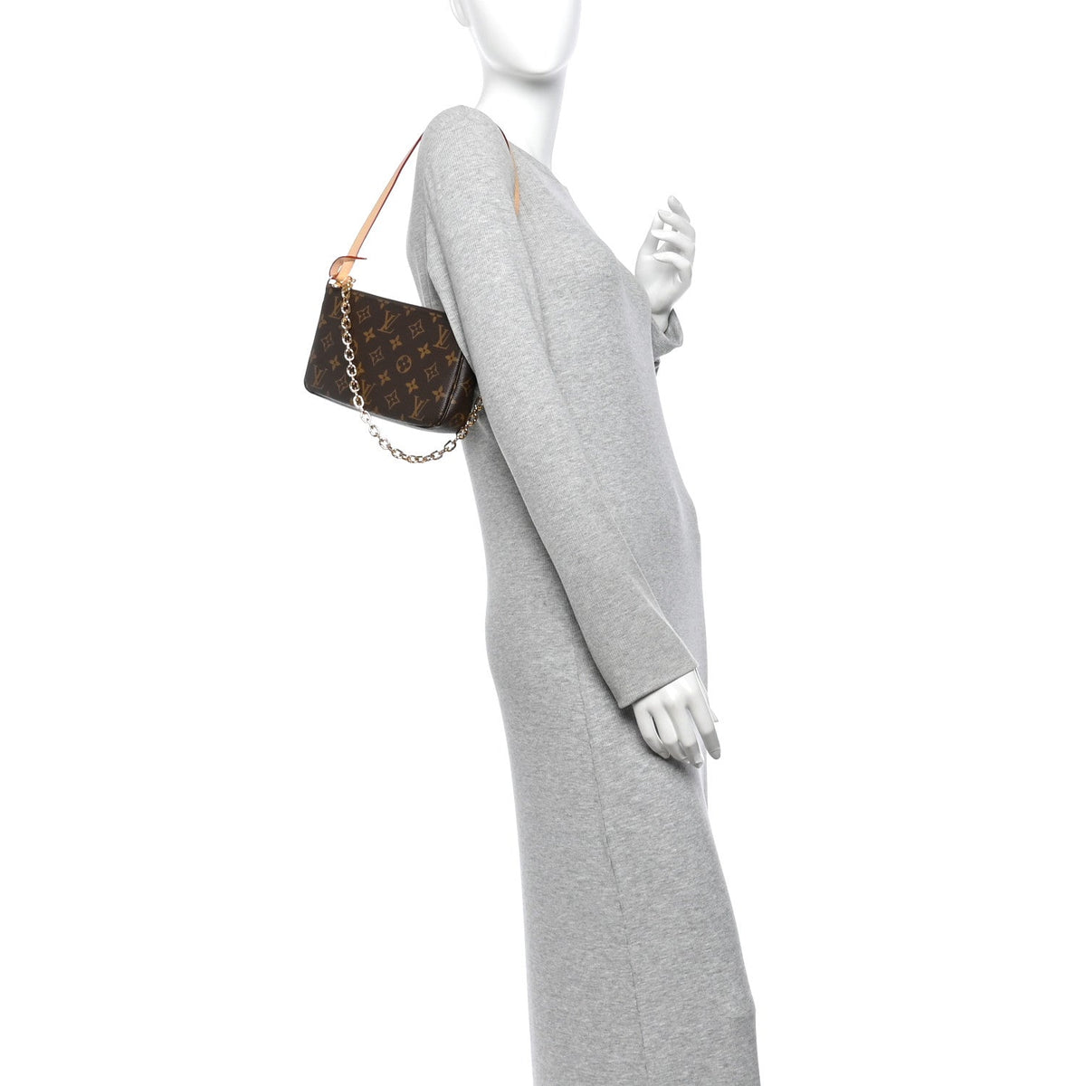 Monogram Chain Pochette Accessories Handbag