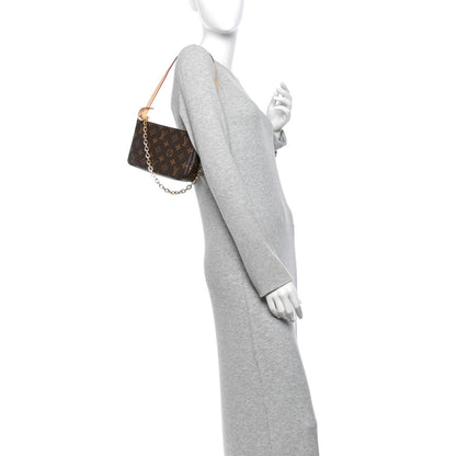Monogram Chain Pochette Accessories Handbag