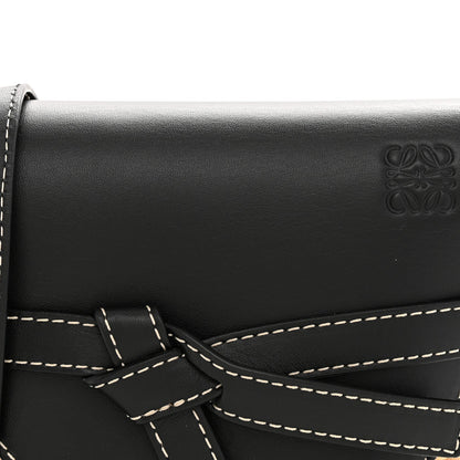 Mini Calfskin Crossbody Bag - Natural