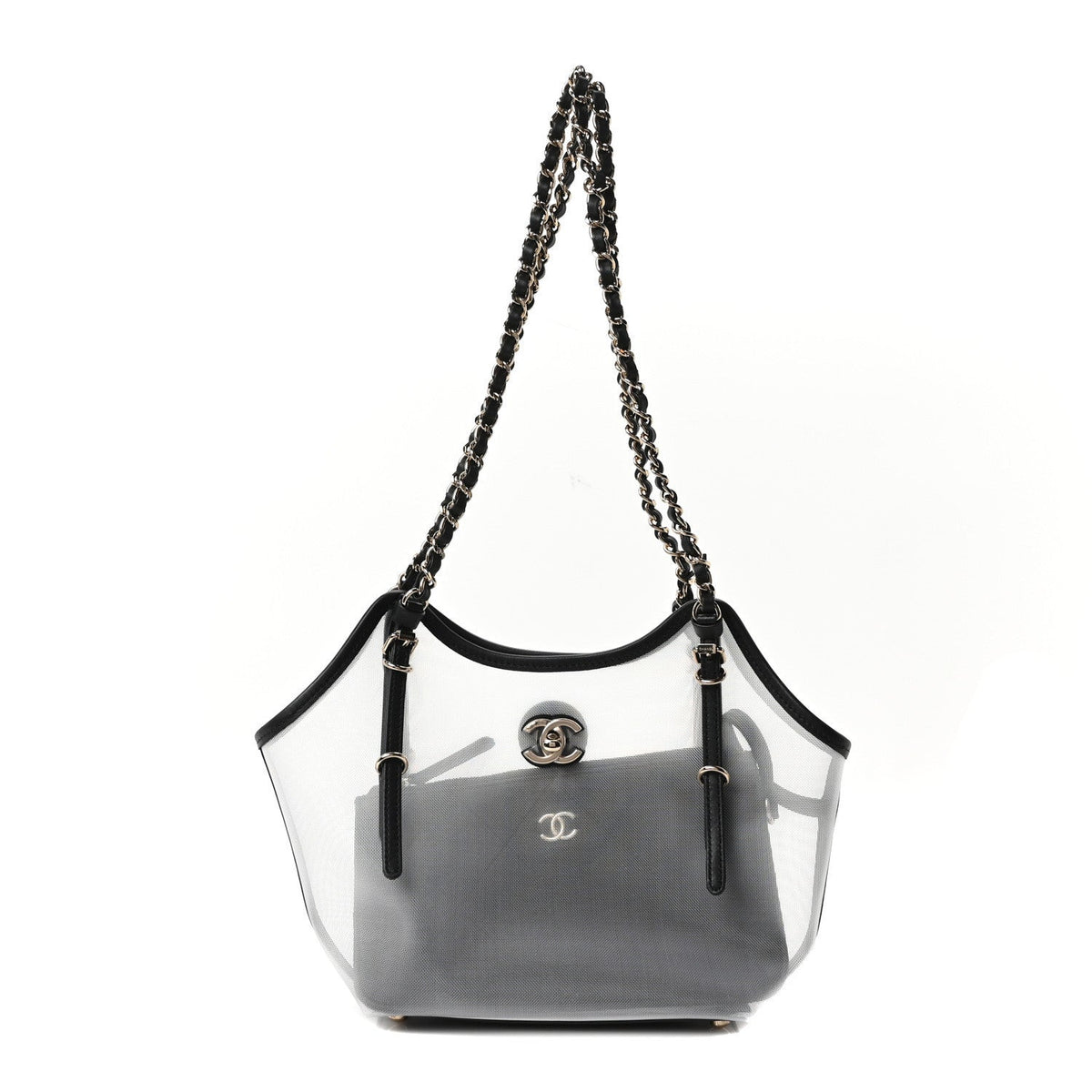 Small Calfskin Handbag - Black
