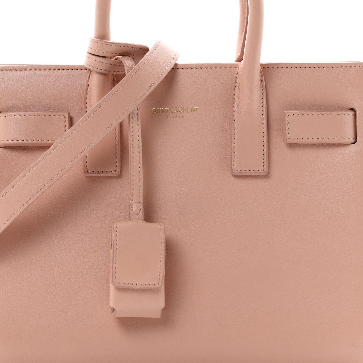 Nano Calfskin Handbag - Pink