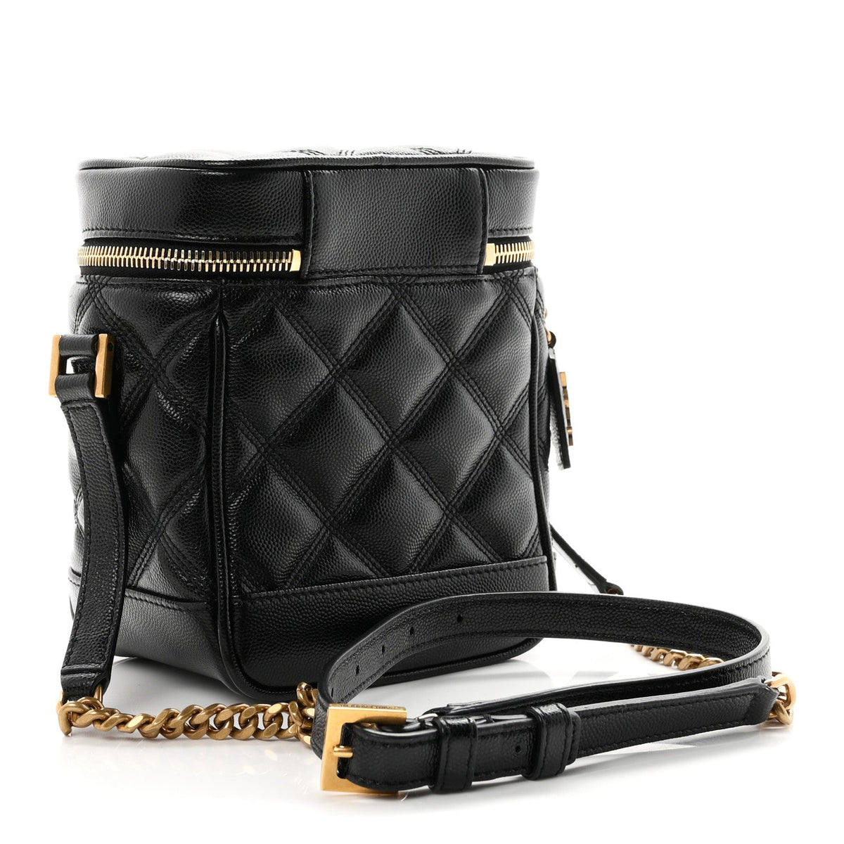 Quilted Handbag - Black