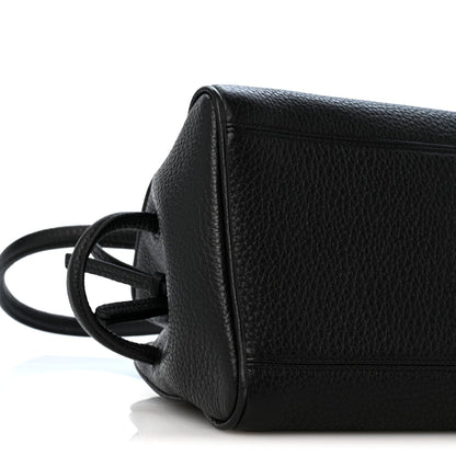 Calfskin Handbag - Black