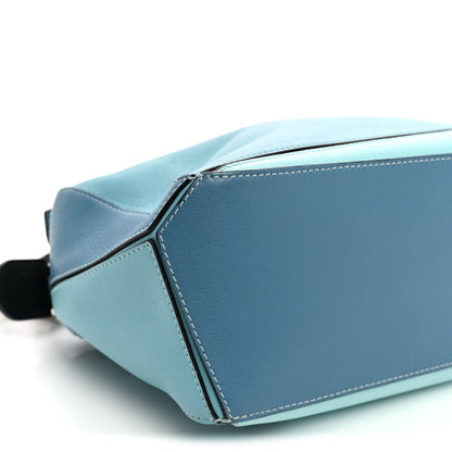 Medium Calfskin Handbag - Light Blue