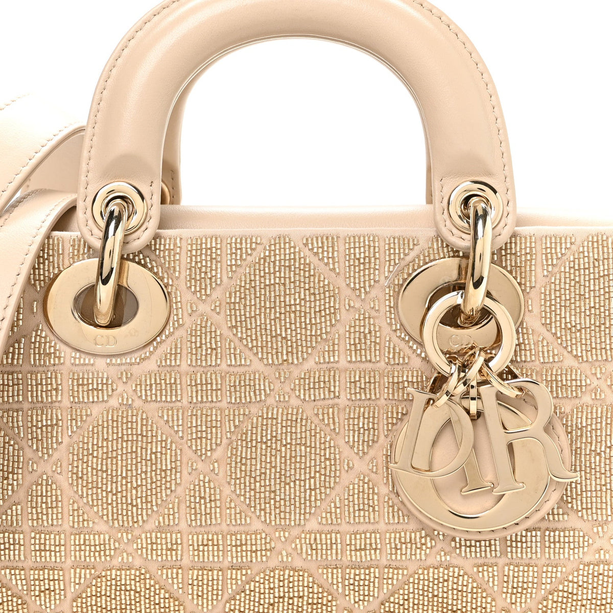 Lambskin Handbag - Red