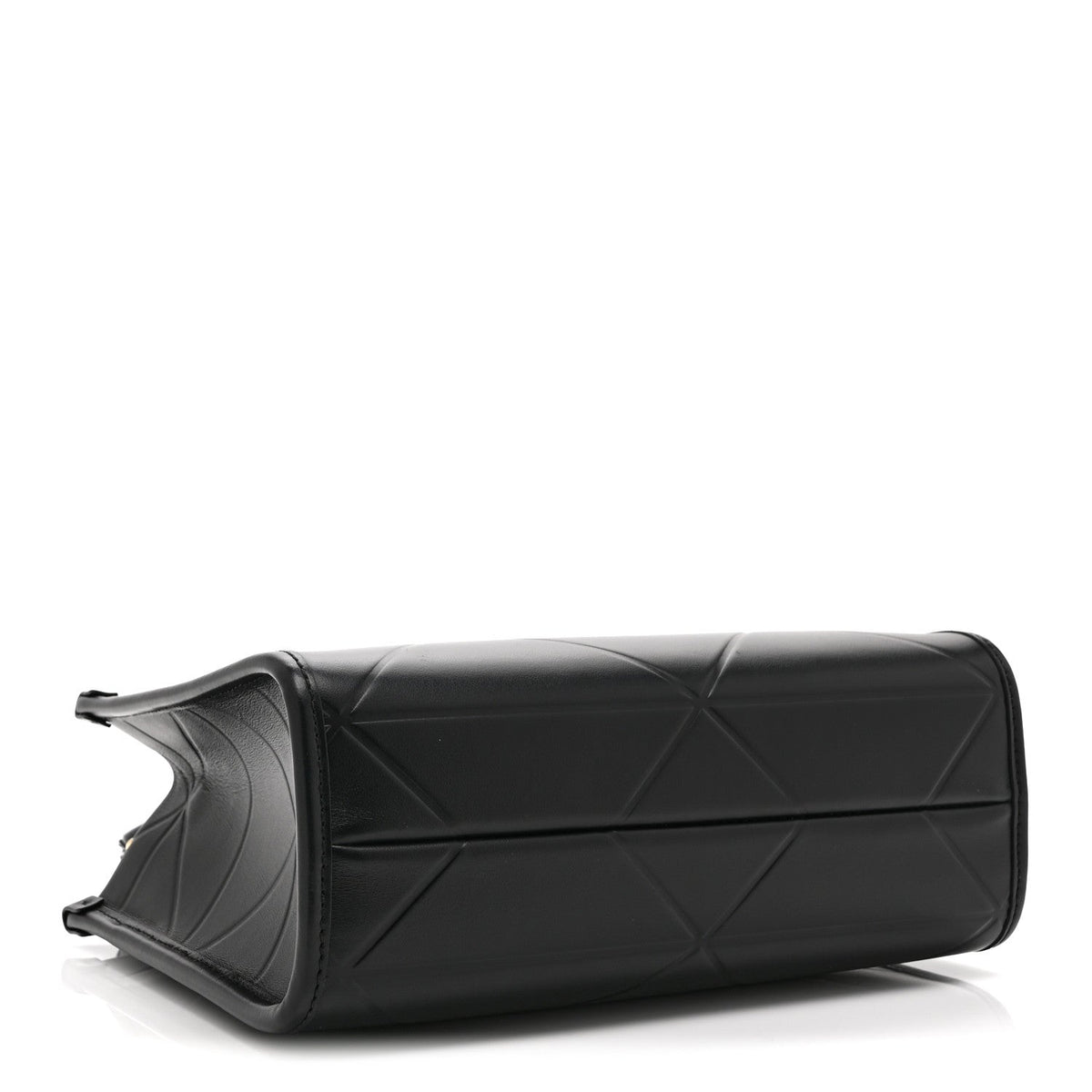 Mini Calfskin Tote Bag - Black