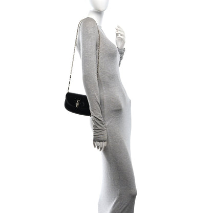 Small Calfskin Handbag - Black