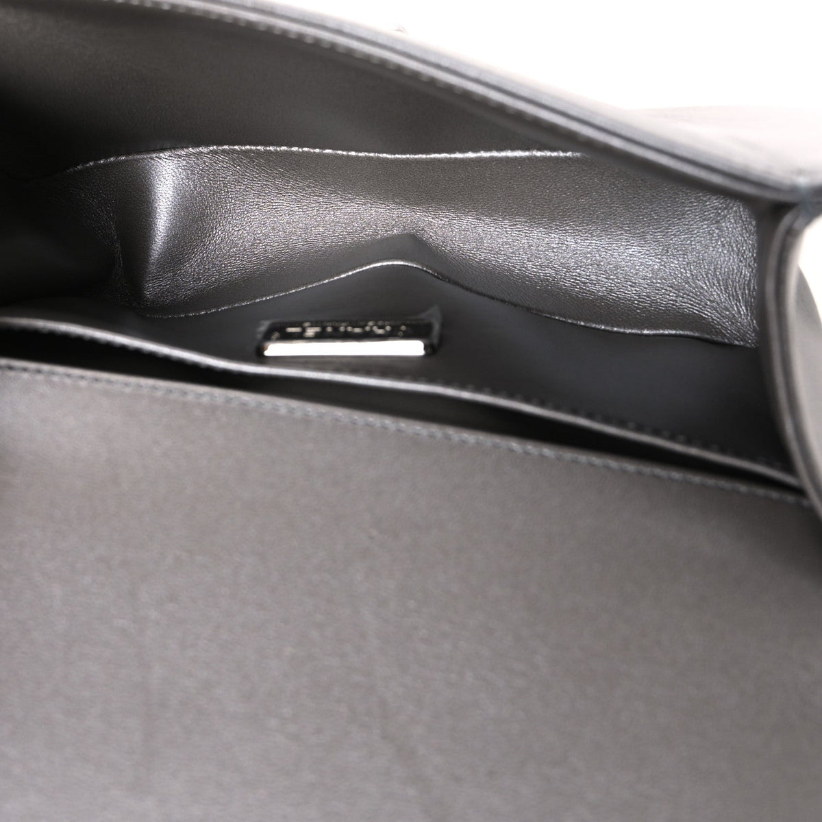 Small Flap Shoulder Bag - Gray