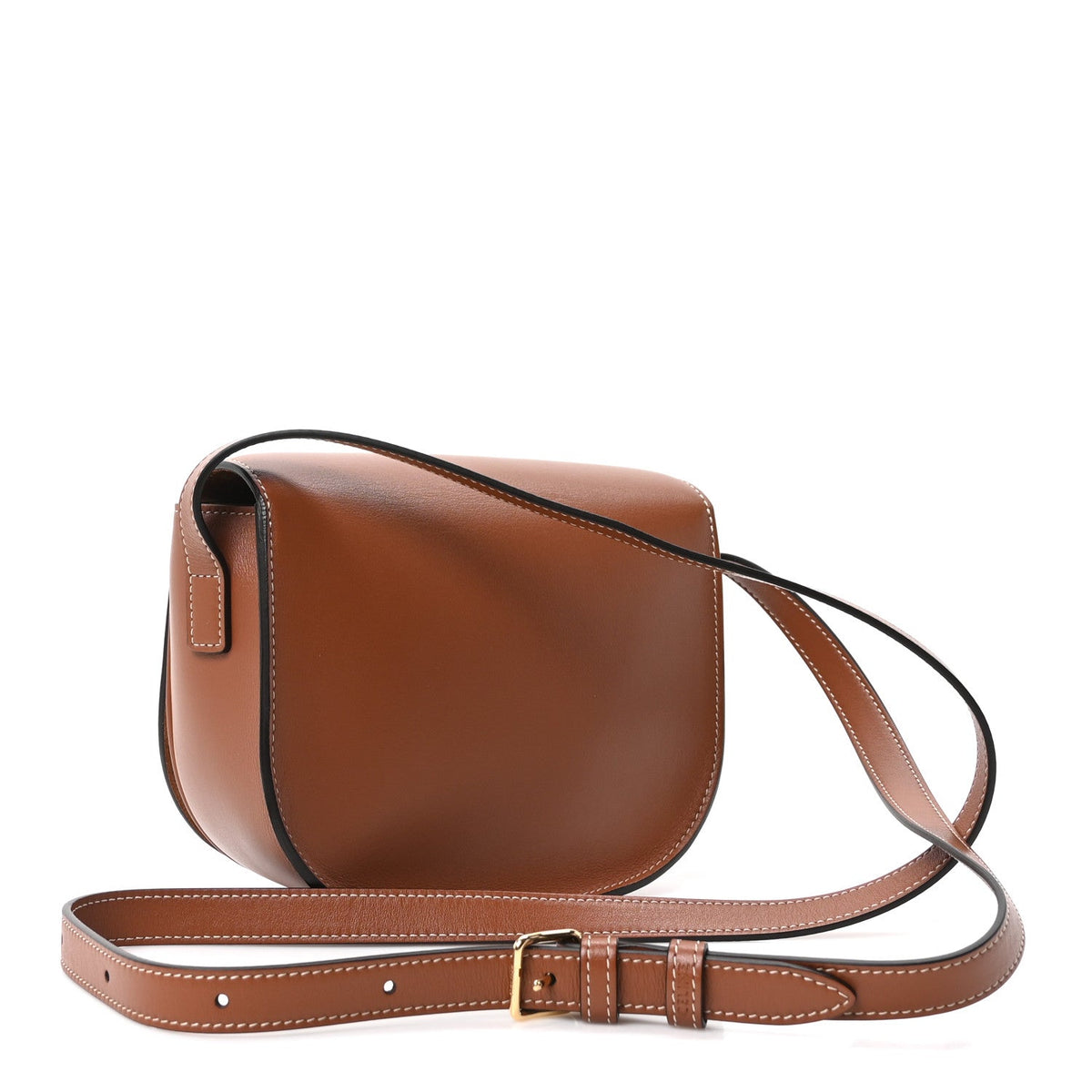 Calfskin Crossbody Bag - Tan