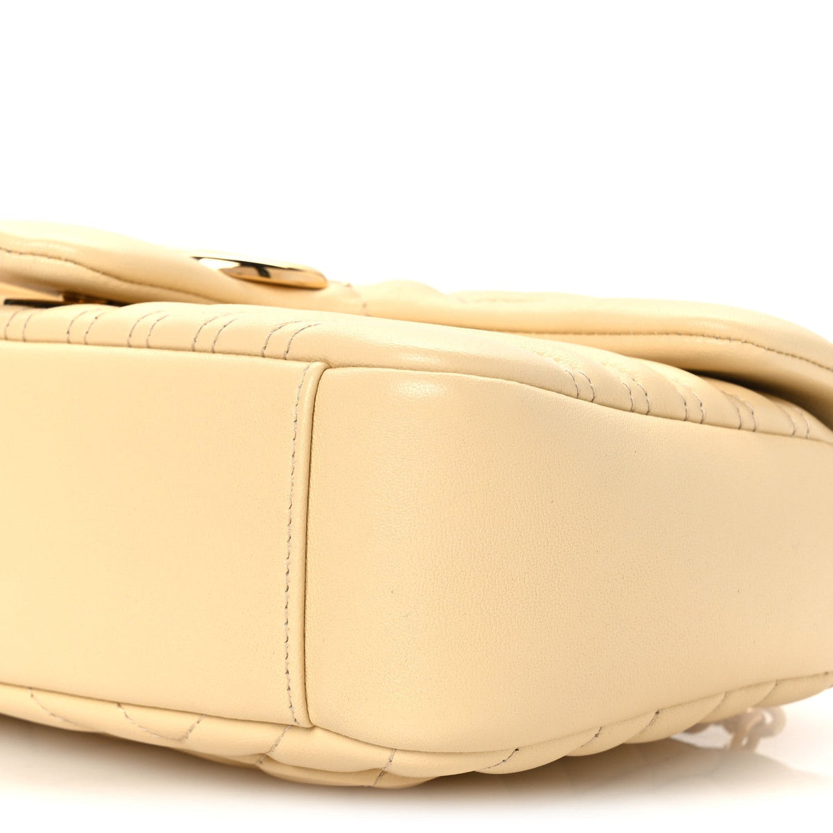 Medium Lambskin Shoulder Bag - Yellow
