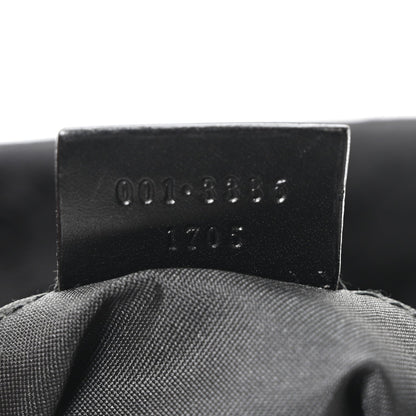 Small Nylon Hobo Bag - Black