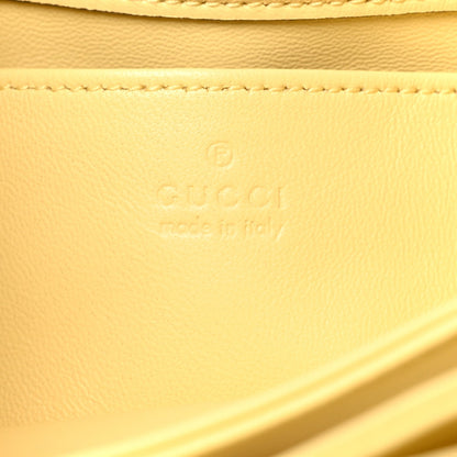 Small Calfskin Shoulder Bag - Yellow