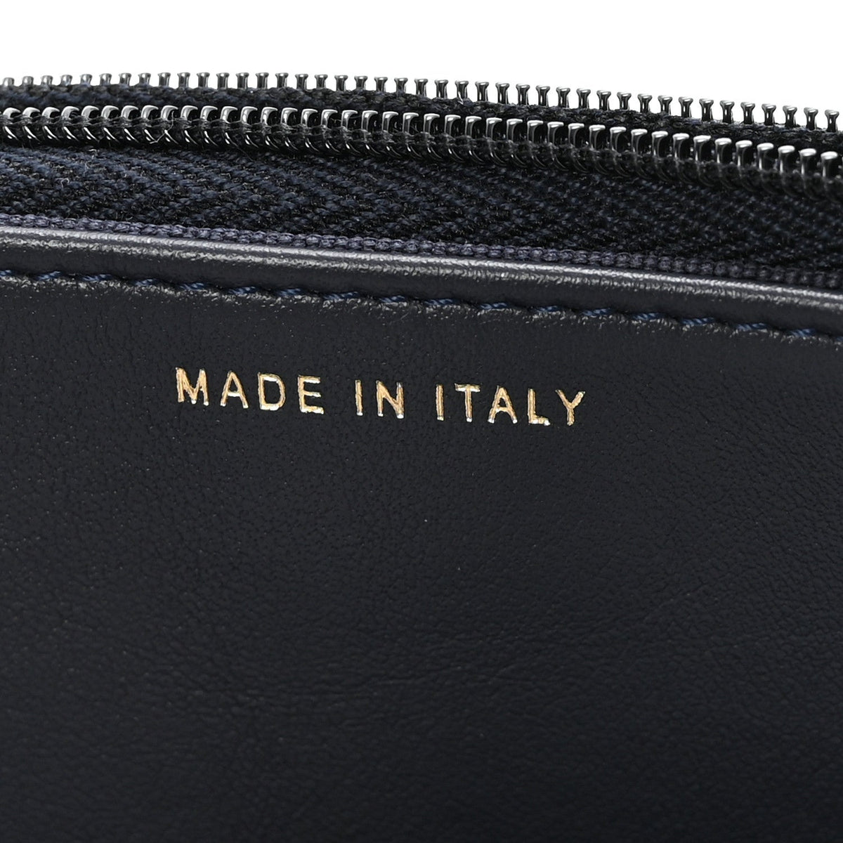 Quilted Wallet Bag - Blue