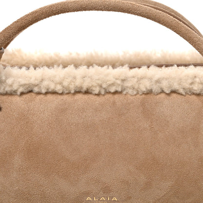Lambskin Suede Clutch Bag