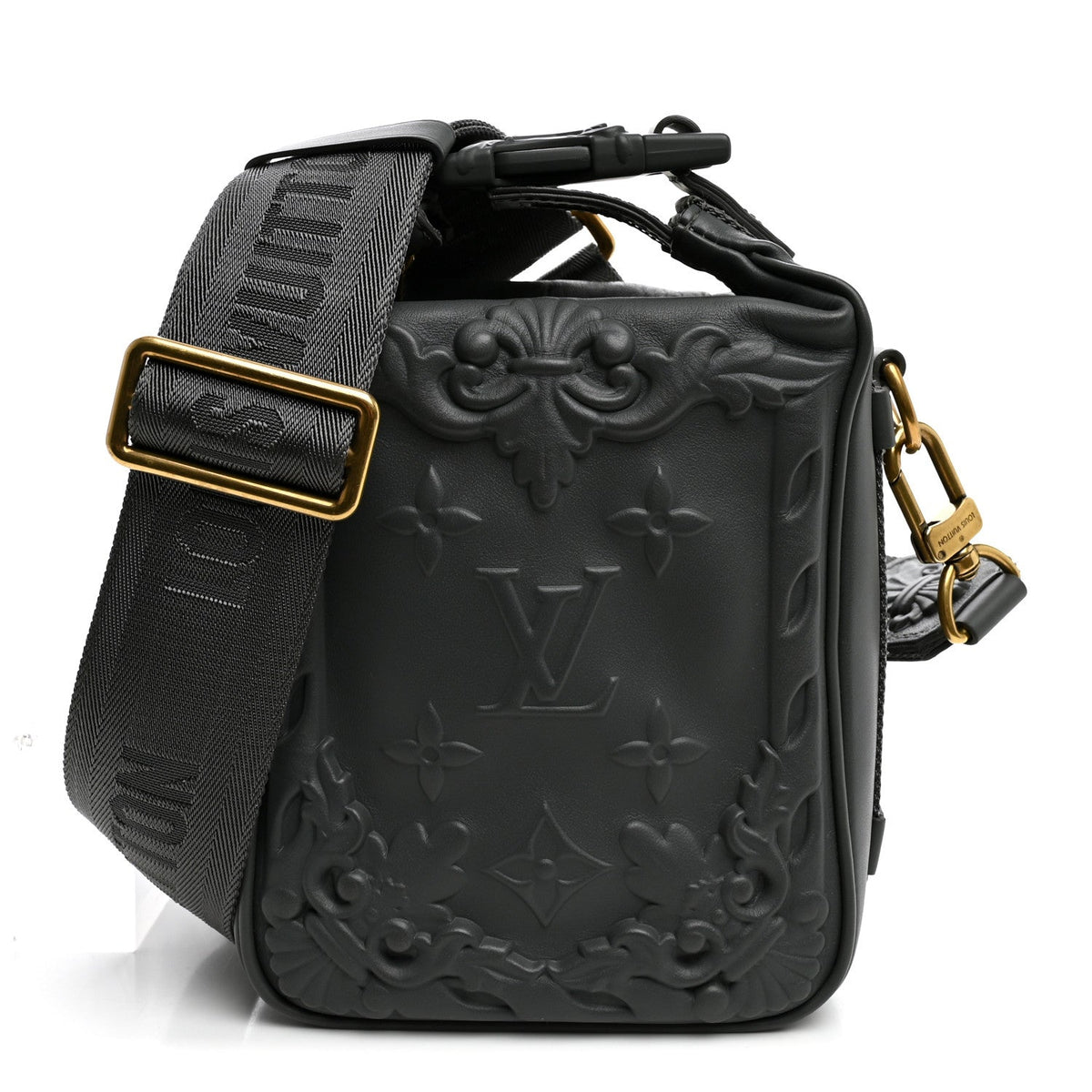 Calfskin Handbag - Gray