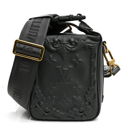 Calfskin Handbag - Gray