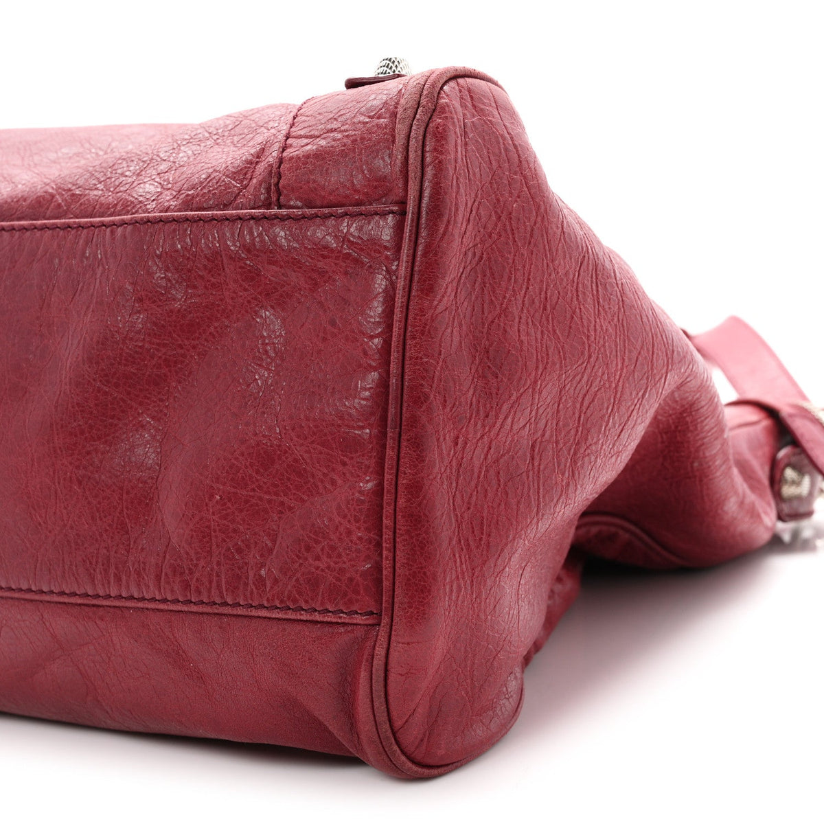 Agneau Giant 12 Silver Hardware Velo Cas Handbag