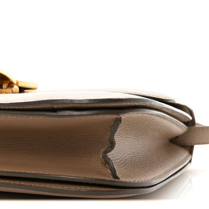 Medium Calfskin Flap Shoulder Bag