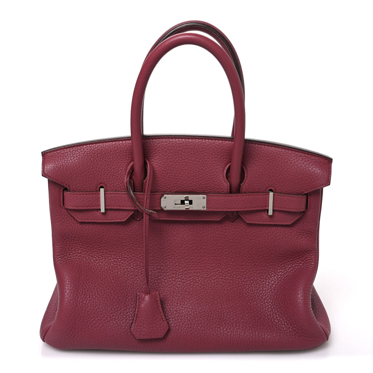 Taurillon Clemence Birkin 30 Bois De Ros Handbag