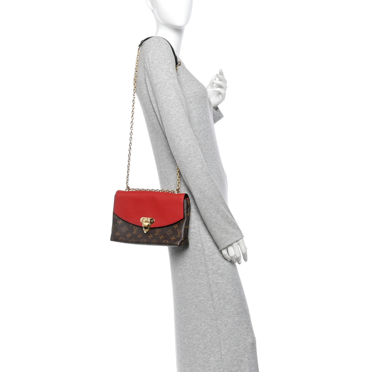 Monogram Saint Placide Cherry Handbag