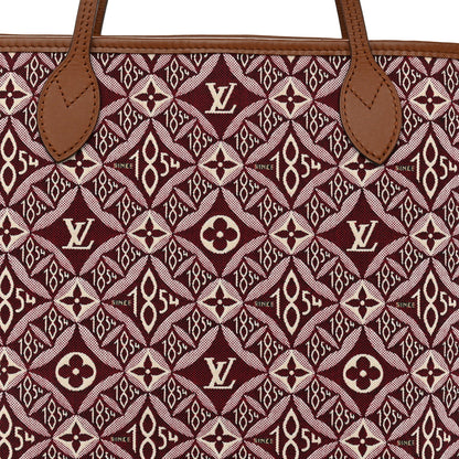 Jacquard Since 1854 Neverfull Mm Bordeau Handbag