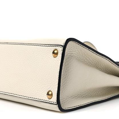 Calfskin Handbag - White