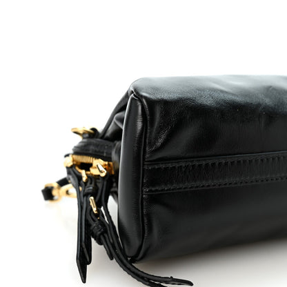 Calfskin Clutch Bag - Black