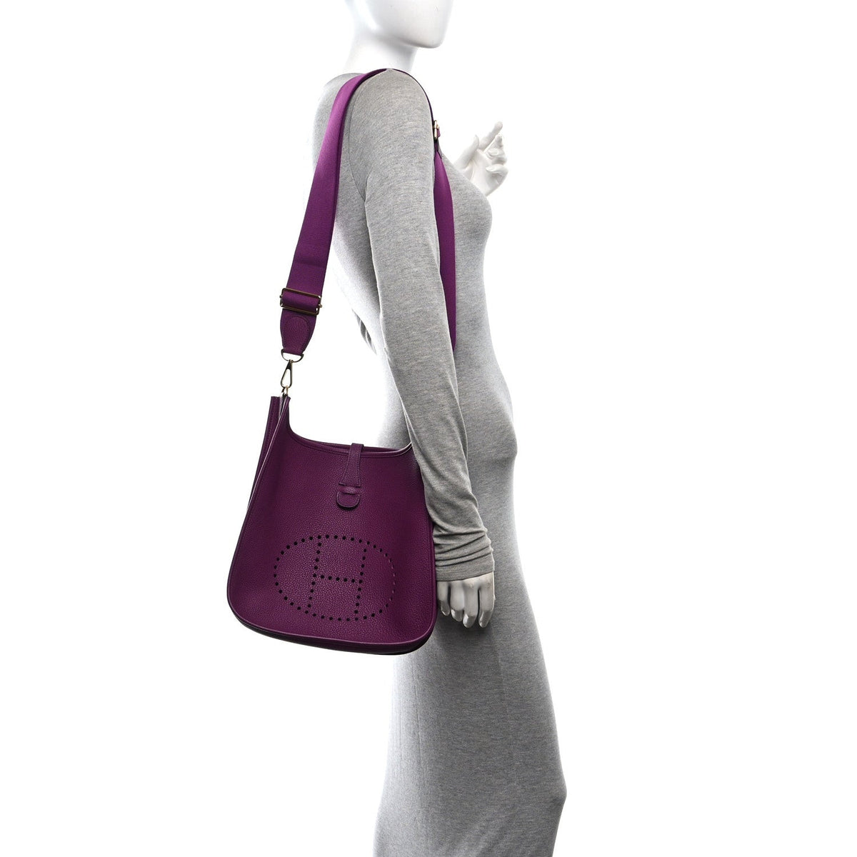 Taurillon Maurice Evelyne Iii Pm Anemone Handbag
