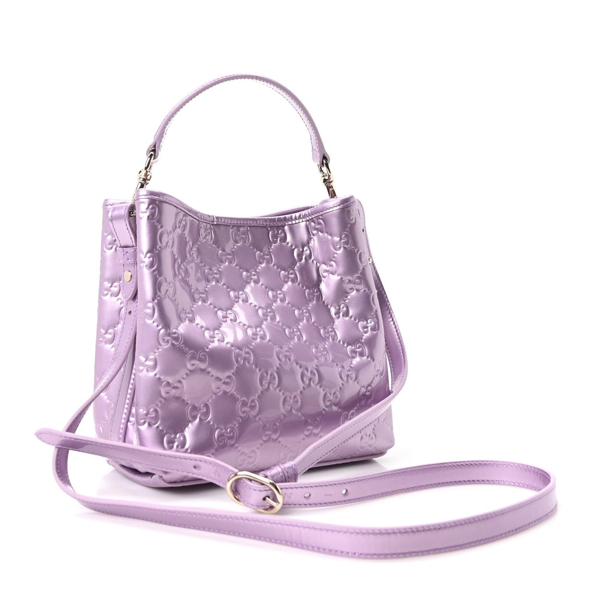 Small Bucket Bag - Purple