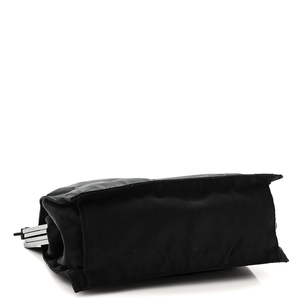 Nylon Shoulder Bag - Black