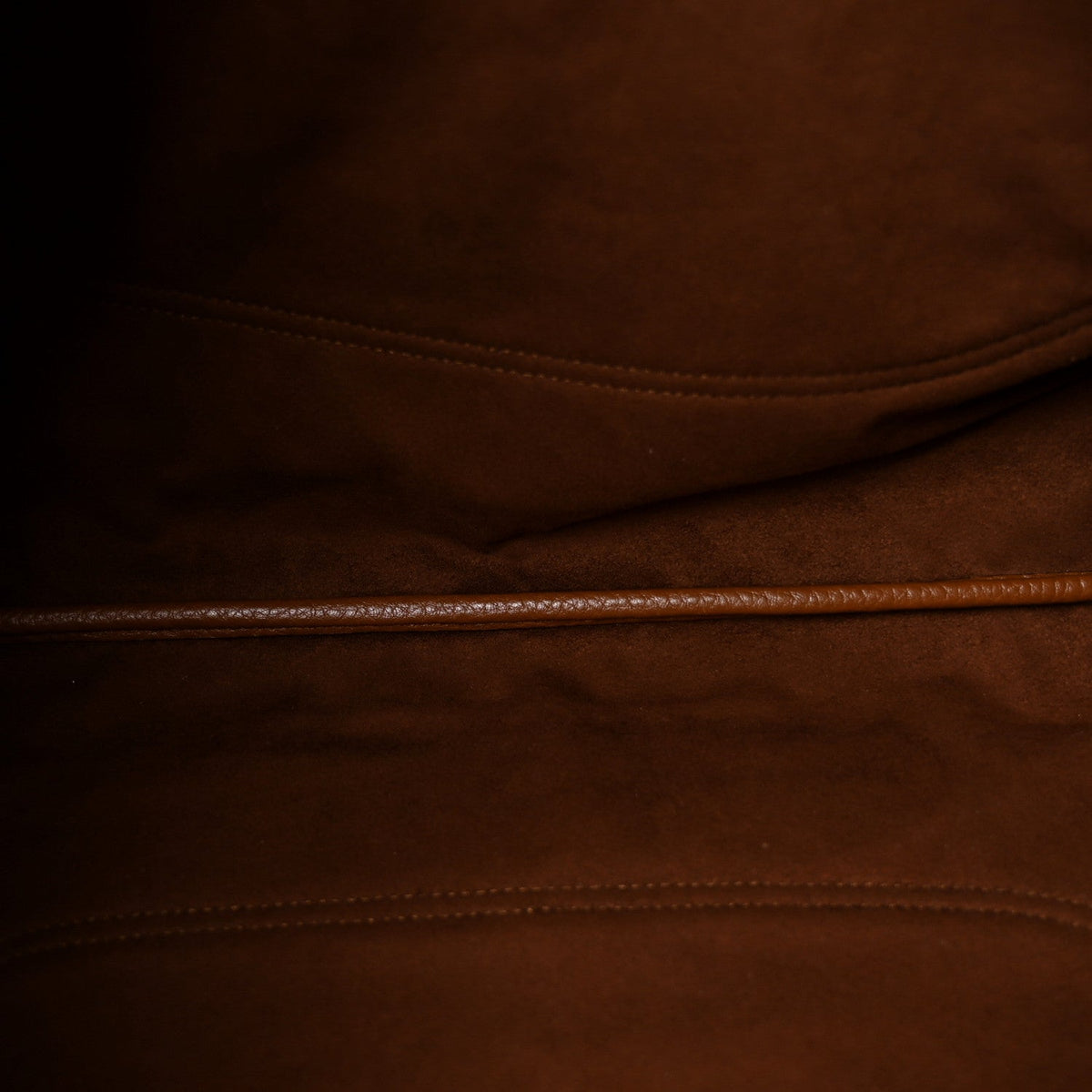 Maxi Calfskin Shoulder Bag - Brown