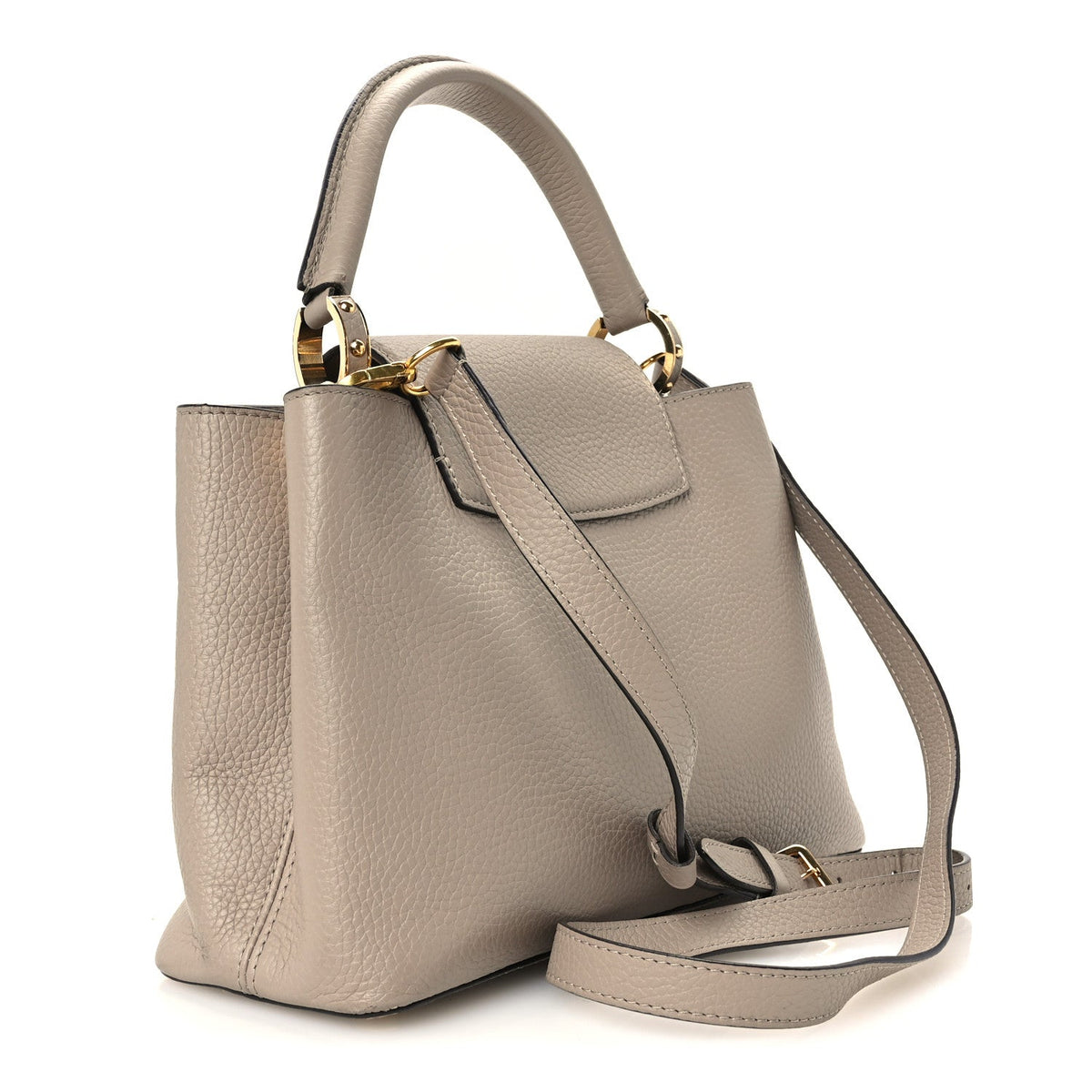 Taurillon Capucines Pm Galet Handbag