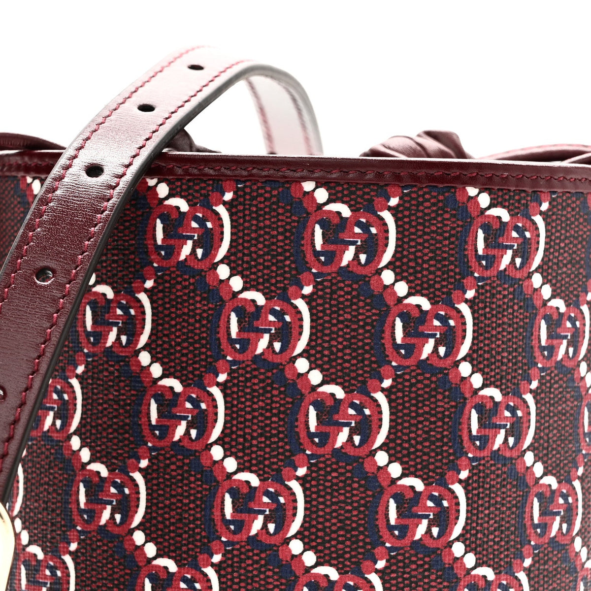 Mini Bucket Bag - Red