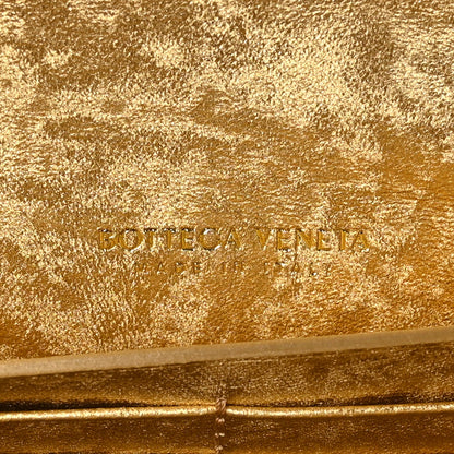 Lambskin Clutch Bag - Gold
