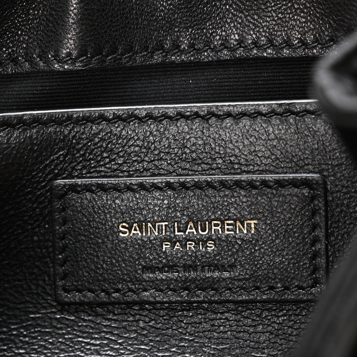Mini Quilted Lambskin Handbag - Black