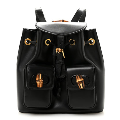 Calfskin Backpack - Black