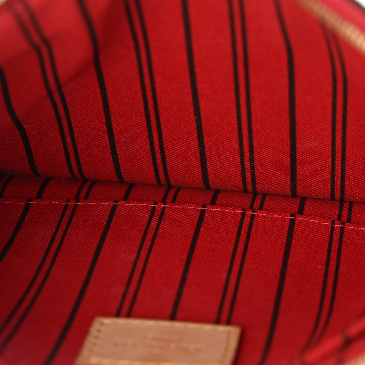 Monogram Neverfull Mm Gm Pochette Cherry Handbag