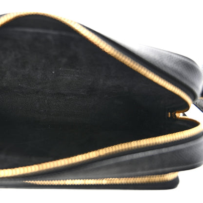 Calfskin Pouch - Black