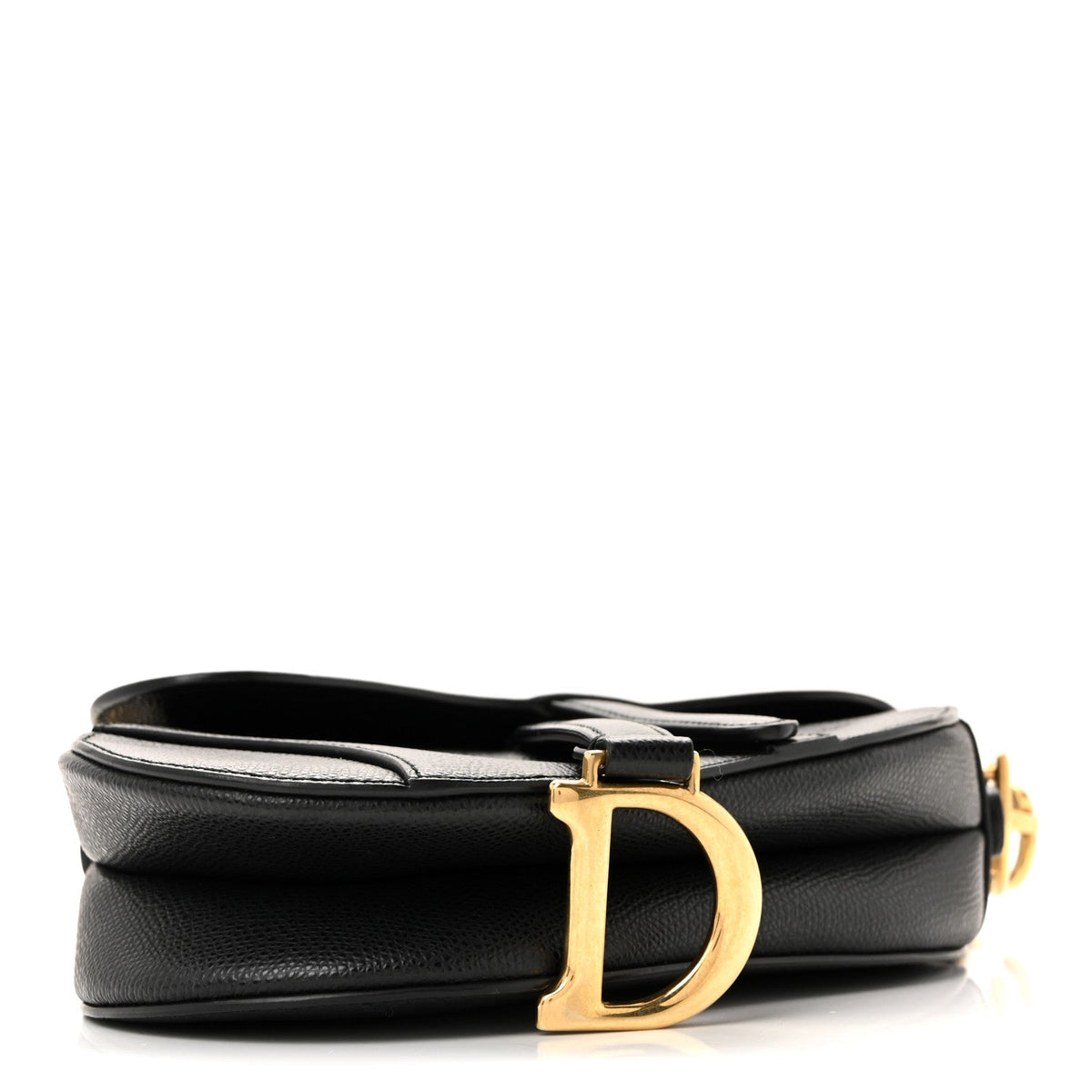 Mini Calfskin Handbag - Black