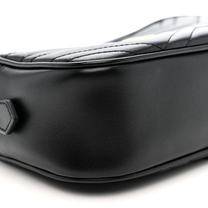 Small Calfskin Shoulder Bag - Black