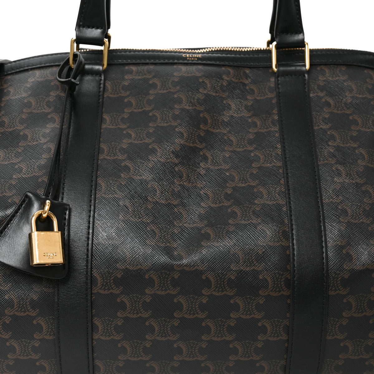 Large Canvas Handbag - Black