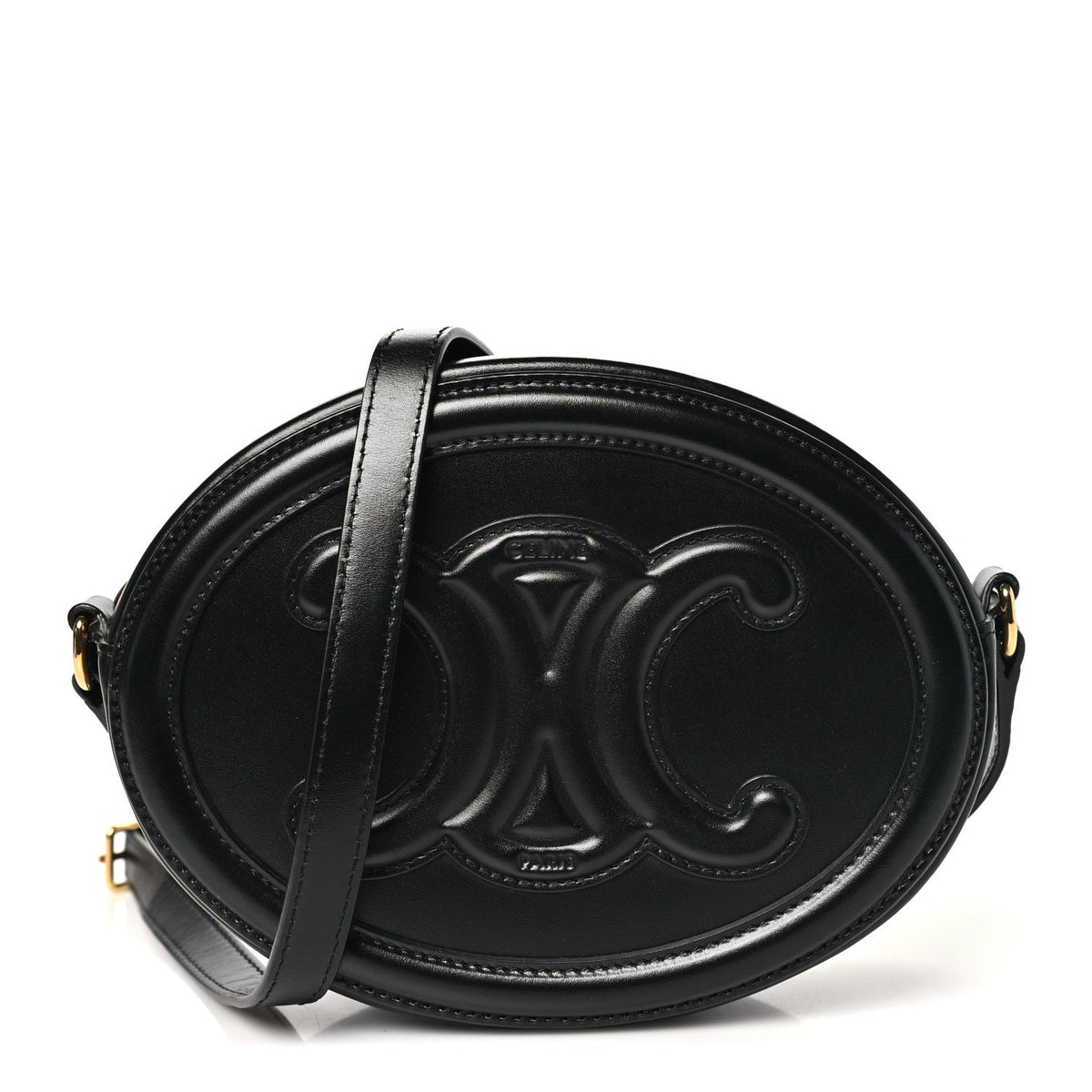 Calfskin Handbag - Black