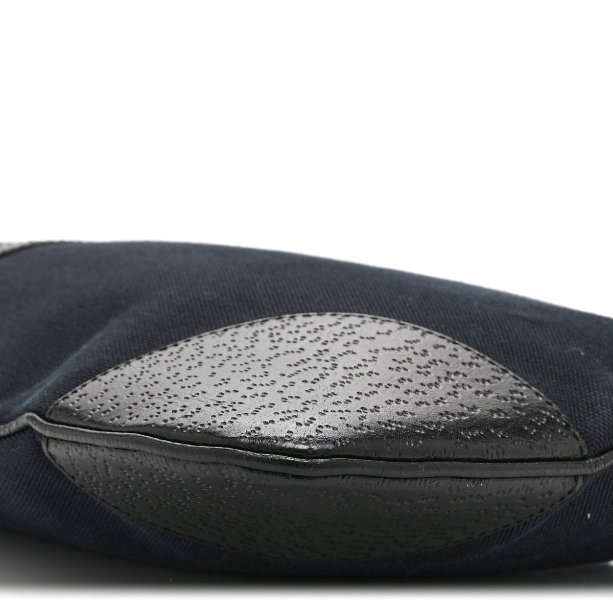 Small Canvas Hobo Bag - Black