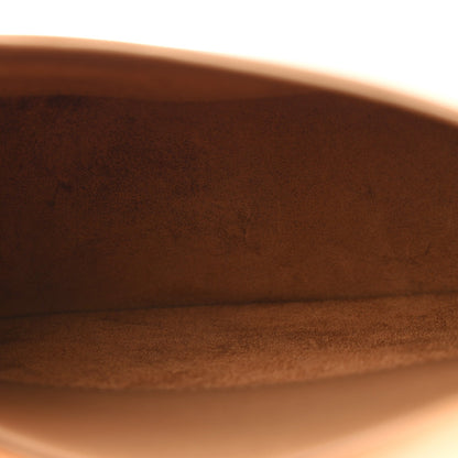 Mini Calfskin Canvas Handbag - Natural