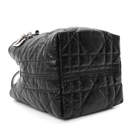 Small Calfskin Tote Bag - Black